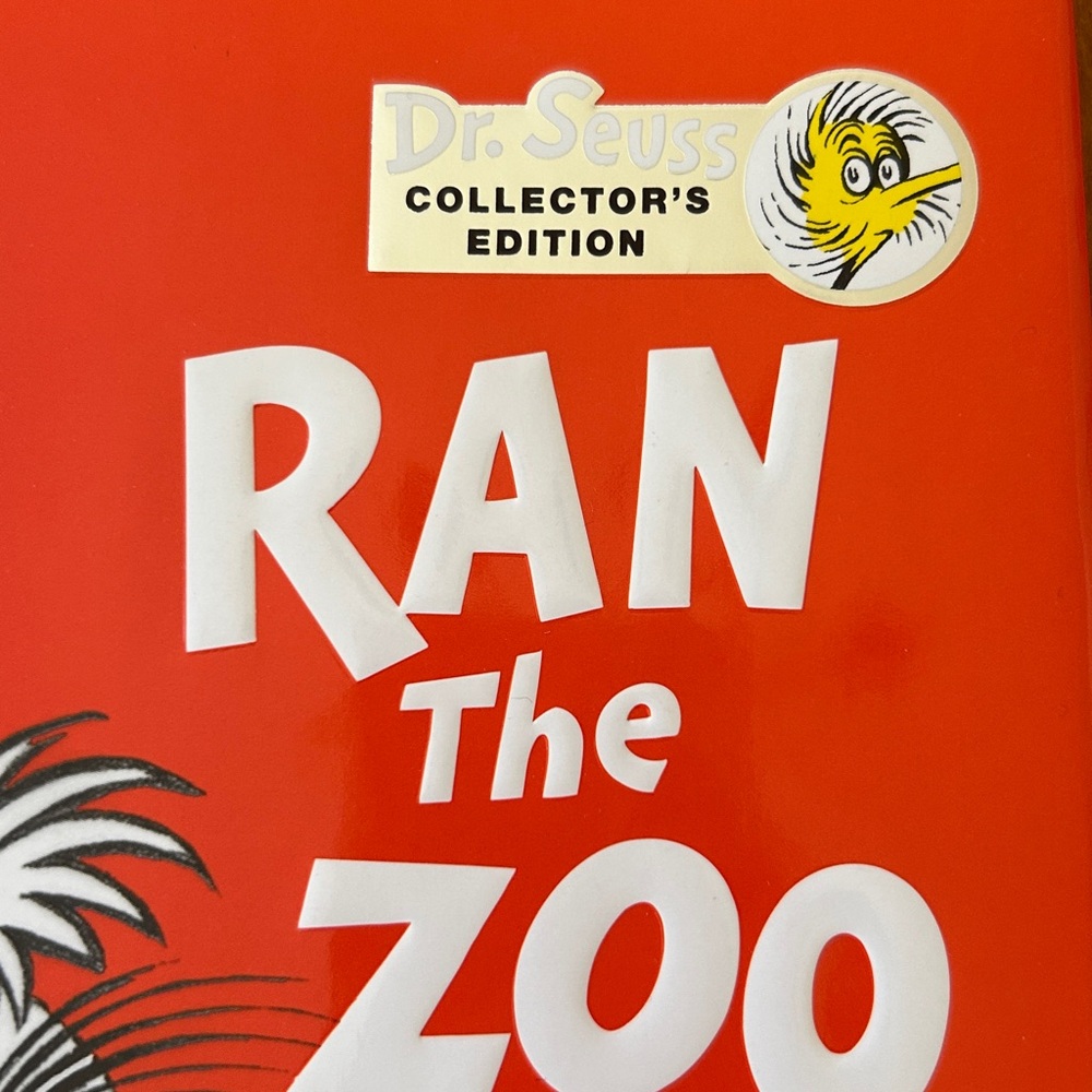 NWT Dr. Seuss if I Ean The Zoo book with plush - Picture 7 of 9